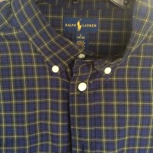 Ralph Lauren Boy's Long Sleeve Shirt Size L(14-16)